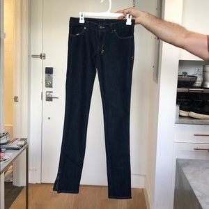 KSUBI size 27 skinny jeans ankle zip